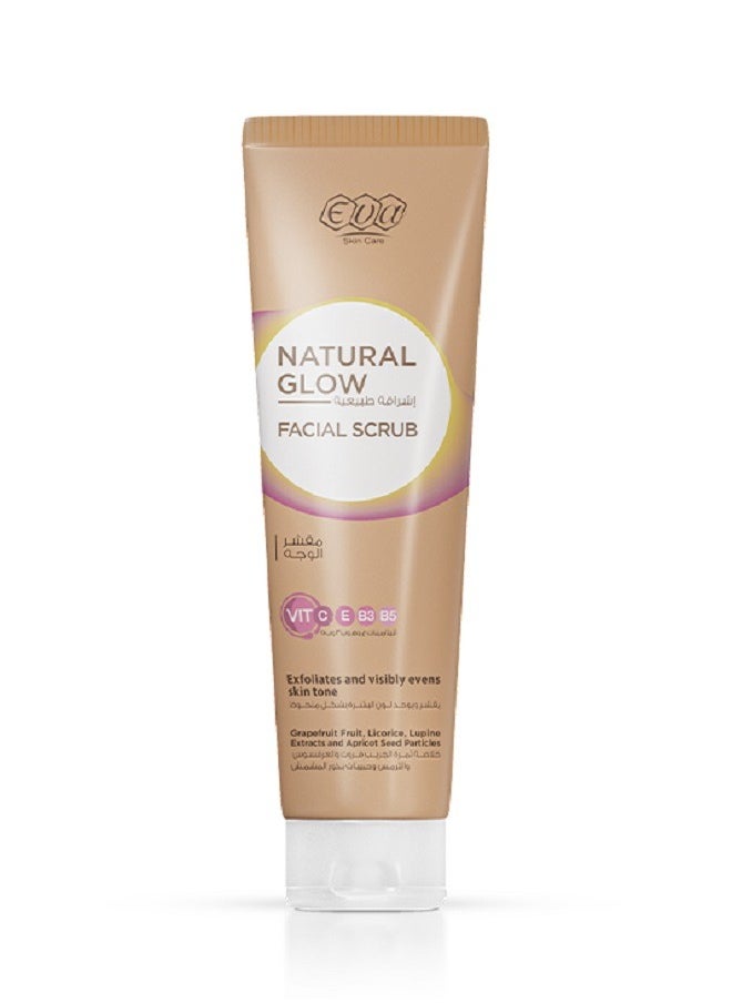 Eva SkinCare Natural Glow Facial Scrub 100ml  - Image 2
