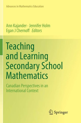 Teaching and Learning Secondary School Mathematics: Canadian Perspectives in an International Context - pzsku/Z50053230121FD5C5107EZ/45/1749025472/7ba4bea7-b1cd-4672-9769-a51a314b858f
