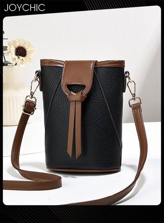 Joychic حقيبة هاتف محمول صغيرة خفيفة الوزن قابلة للحمل عمودية مقاومة للماء ومقاومة للاهتراء للنساء - Image 1