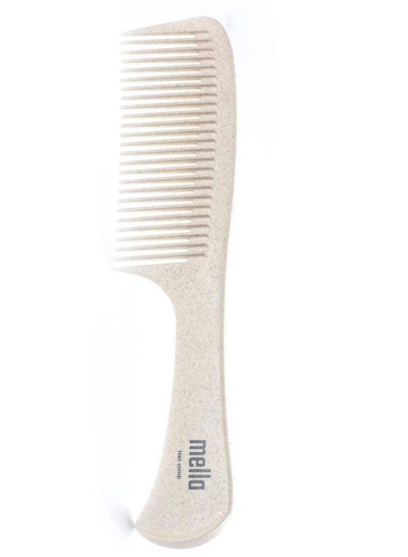 mella Hair styling comb suitable for all hair types - light beige - Image 1