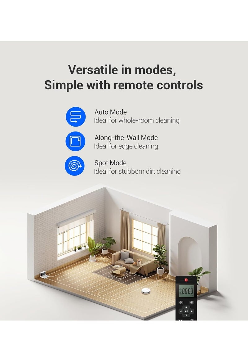 EZVIZ - Ezviz RC3P Robot Vacuum Cleaner – Advanced Navigation, Powerful Performance, App Control, and Self-Charging Capability - Image 1