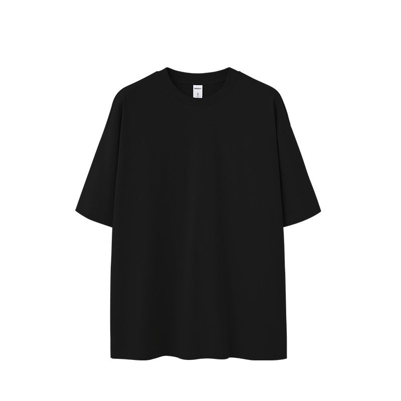 Jie Zhan'S Careful Selection | 260G Macaron Heavyweight Trendy Brand Men'S T-Shirt 2026 Spring And Style Solona Drop Shoulder Short Sleeves - Image 1
