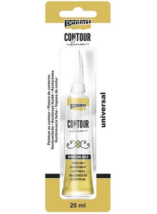 Contour Liner Sparkling Gold - 20ML