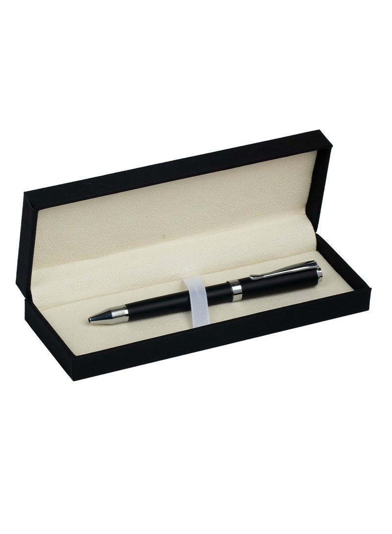 RS Men's RS pen in black metal with blue ink - Image 3