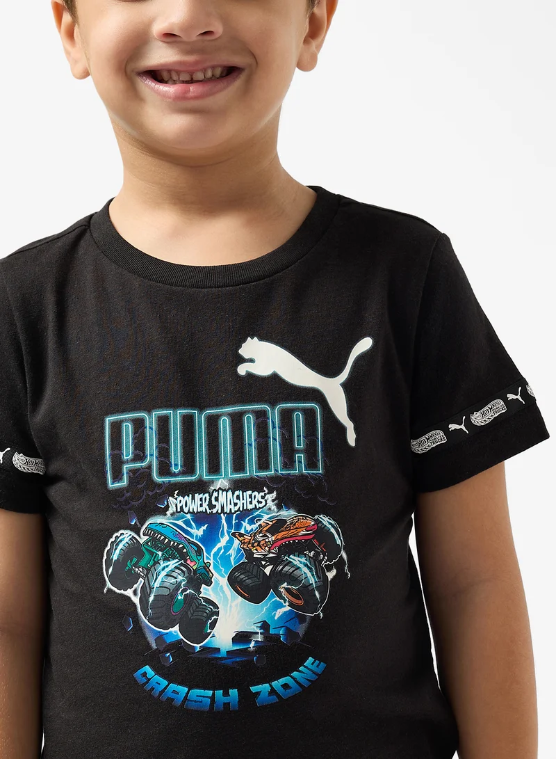 بوما Kids Hot Wheels Graphic T-Shirt
