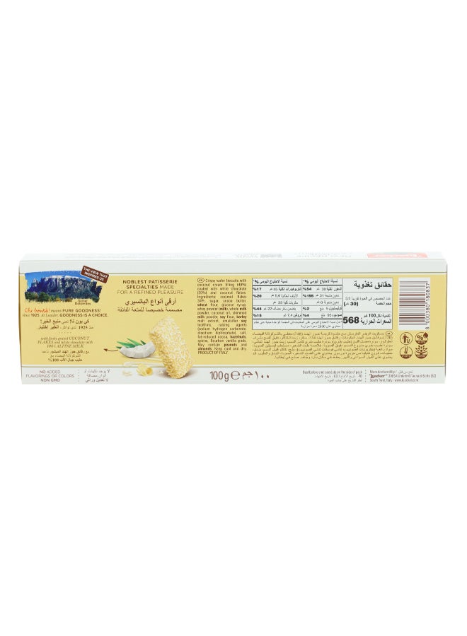 Loacker Patisserie White Coconut 100g - Image 2