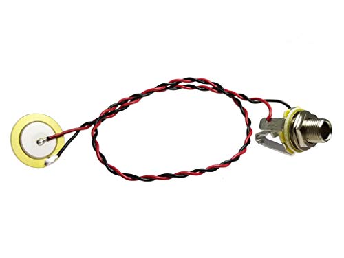 C. B. Gitty Pre-Wired Piezo Pickup with Jack for Cigar Box Guitars & More - No Soldering Required! - Image 4