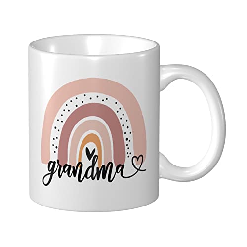 Wisedeal Funny Grandma Coffee Mug for New Grandmas - Ceramic 11 Oz Gift with Mothers Day, First Time Grandma Gifts for Birthday Christmas - Image 1