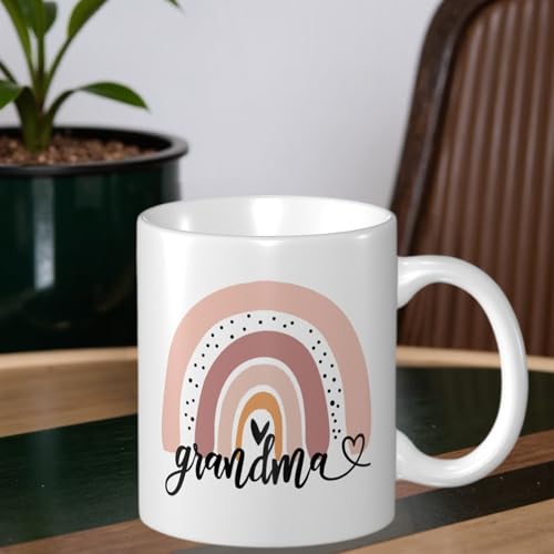 Wisedeal Funny Grandma Coffee Mug for New Grandmas - Ceramic 11 Oz Gift with Mothers Day, First Time Grandma Gifts for Birthday Christmas - Image 3