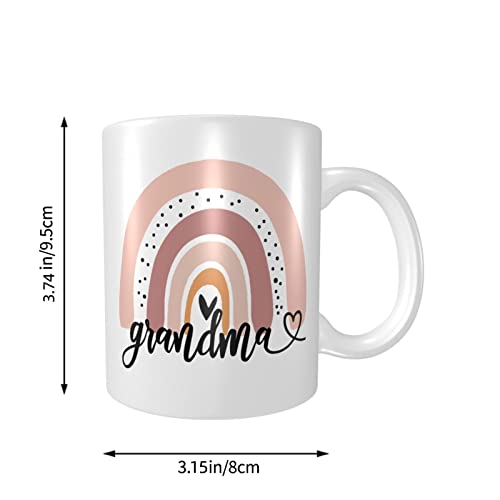 Wisedeal Funny Grandma Coffee Mug for New Grandmas - Ceramic 11 Oz Gift with Mothers Day, First Time Grandma Gifts for Birthday Christmas - Image 2