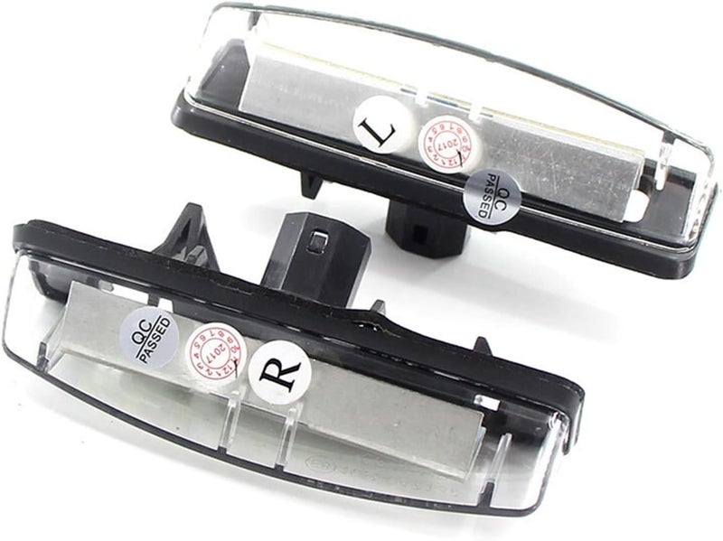 QASULER 2Pcs CANbus Error Free License Plate Lights - Image 1