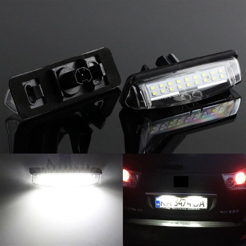QASULER 2Pcs CANbus Error Free License Plate Lights - Image 3