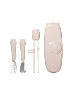 Training Chopsticks Set Kids Toddler Learning Utensils Spoon Fork Children for Beginners