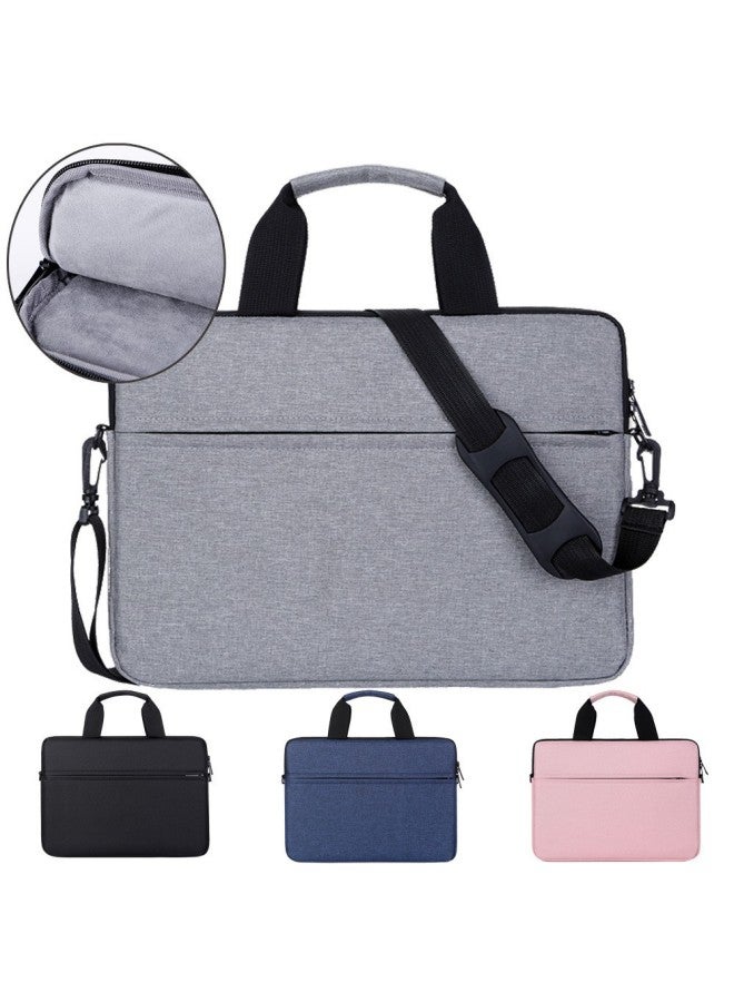 Portable Liner Bag For huawei Laptop Bag Shoulder Liner Set 13 Inch 15.6 Inch Gift Bag-Color:Black-Dimensions:14 Inch  - Image 2