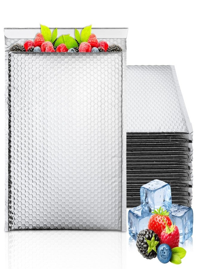 STARVAST 25 Pack Thermal Bubble Mailer, 11 X 15 Inch, Foil Insulated Mailers for Cold Shipping, Foil Mailing Envelopes Padded Envelopes Waterproof for Food, Cosmetics - Image 1