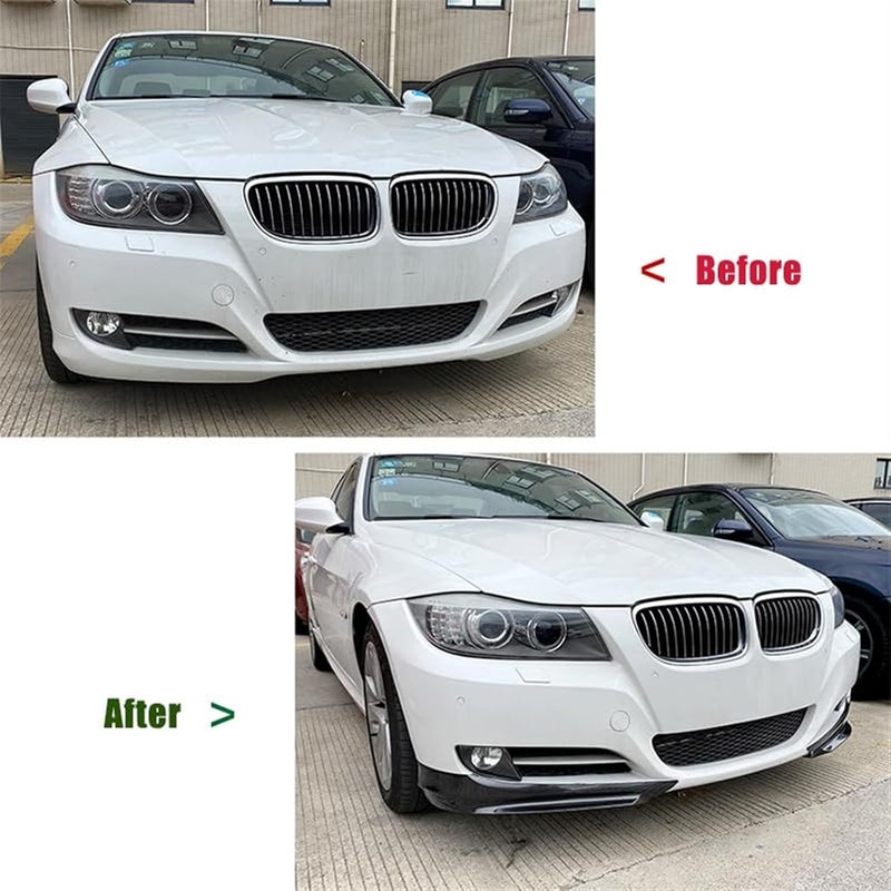 QASULER Front Bumper Side Splitter Spoiler for BMW 3 Series - Image 4