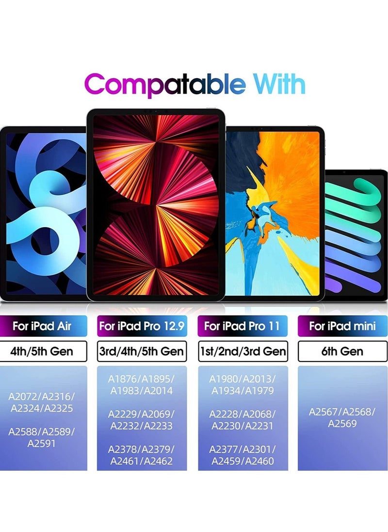 Stylus Pen for iPad Pencil 2nd Generation [Wireless Charging/Palm Rejection/Tilt Sensitive] Compatible for Apple iPad Pro 1/2/3/4/5th 11/12.9inch,iPad Air 4/5th,iPad Mini 6th Active Drawing Pen - Image 4