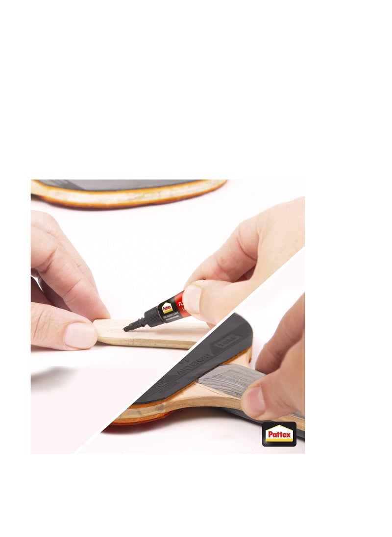 Pattex - Super Glue Mini Dose,Strong All Purpose Adhesive for Repairs,Easy to Use Instant Super Glue, 1g, Pack of 3 - Image 1