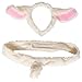 Making Believe Lamb Headband and Tail Costume Set - Image 3