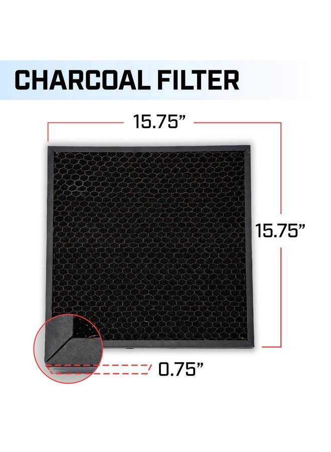 B-Air B-Air Air Scrubber Active Carbon Filters 3 Pack for Air Purifiers  - Image 2