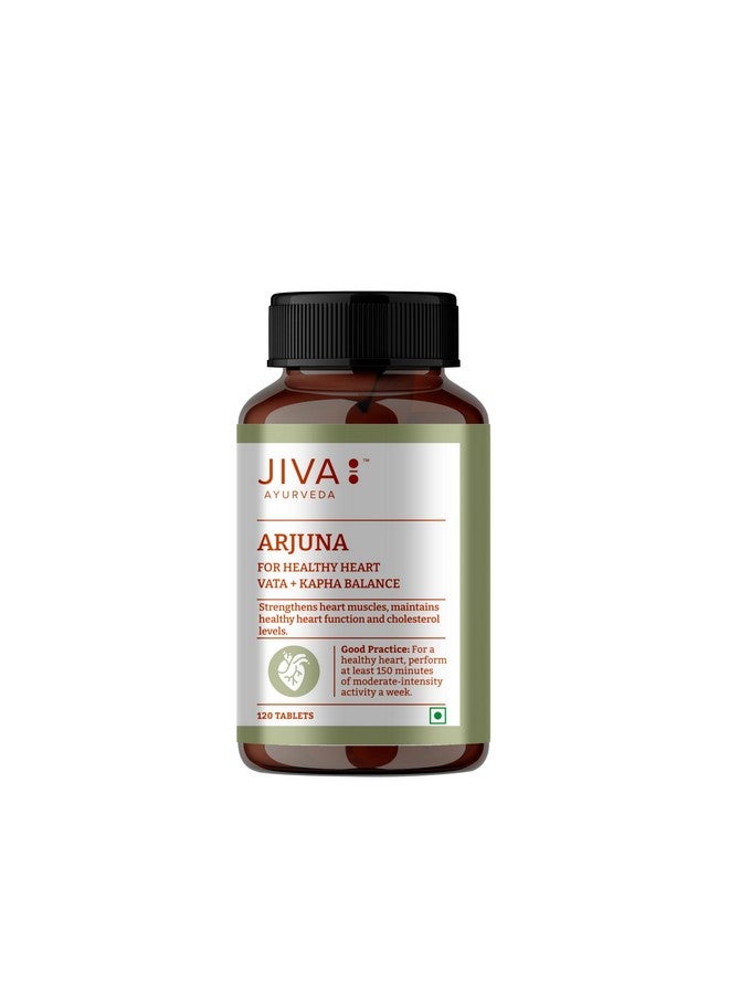 Jiva Arjuna Tablet - 120 & Arjuna Tea- 150 gm | 100% Pure & Natural | Helps To Maintain a Healthy Heart while Helping Keep Diabetes & Cholesterol Level (Combo of 2) - Image 2
