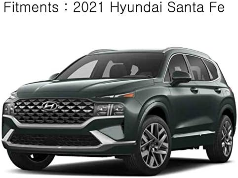 AUTO CLOVER Side Window Deflectors 6pcs for 2021-2023 Hyundai Santa Fe by AUTO CLOVER - Image 2