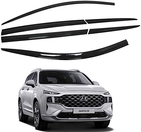 AUTO CLOVER Side Window Deflectors 6pcs for 2021-2023 Hyundai Santa Fe by AUTO CLOVER - Image 1