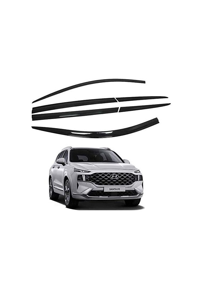 AUTO CLOVER حواجز النوافذ الجانبية 6 قطع لهيونداي سانتا في 2021-2023 من AUTO CLOVER - Image 1