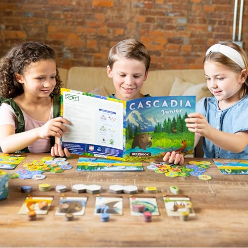 AEG & Flatout Games | Cascadia Junior - Based on The Award-Winning Board Game, Cascadia | 2-4 Players | Ages 6+ | Easy to Learn | Quick to Play | - Image 5