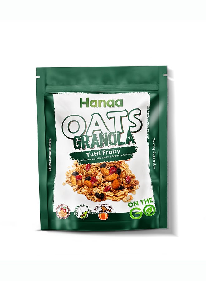 Hanaa Granola Tutti Fruity 50g Sachet