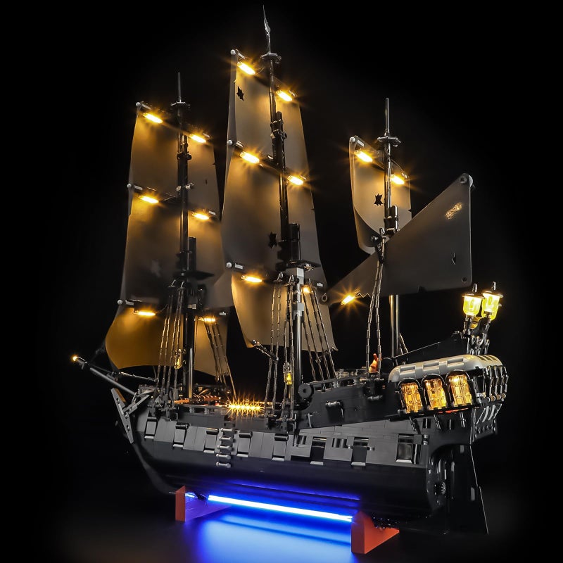 BRIKSMAX 20 Light Kit Compatible with Lego Icons Captain Jack Sparrows Pirate Ship 10365 Building Sets LED Lighting Kits Accessories Only CableHiding Tech for Display Gifts Collectors - Image 3