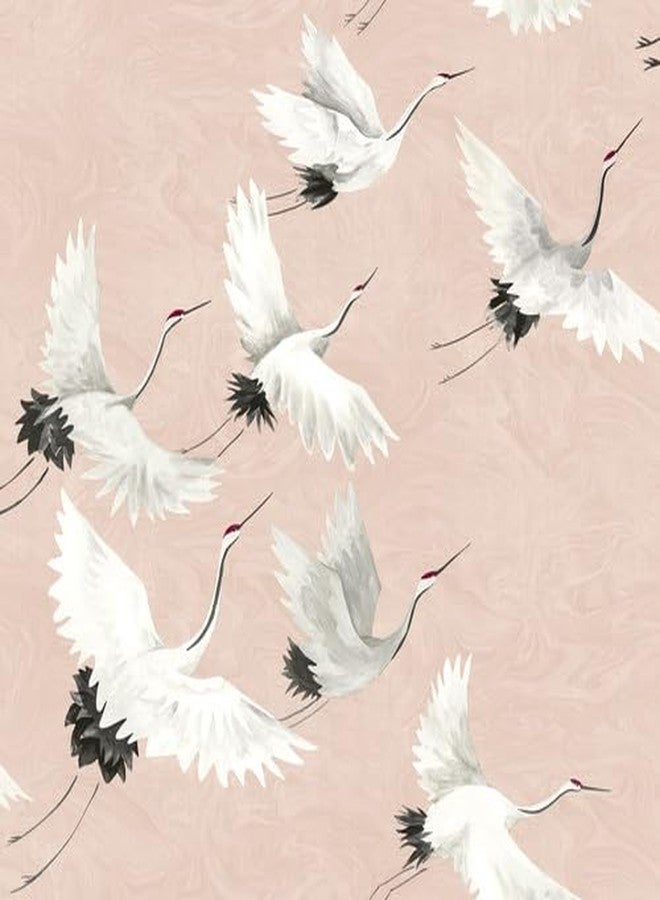 NuWallpaper NUS4299 Halcyon Peel & Stick Wallpaper, Pink - Image 1