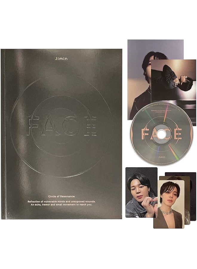 Green Tiger Jimin - [FACE] (Undefinable Face Ver.) Photo Album + CD + Photo Cards + Post Cards - Image 1
