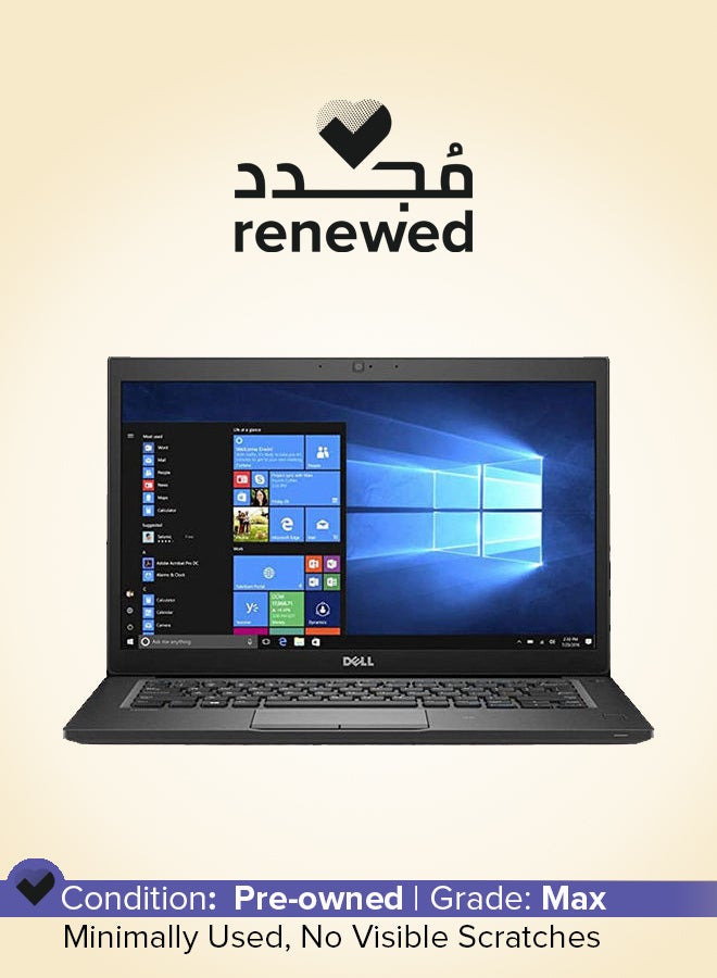 Renewed - Latitude 7480 Laptop With 14-Inch Display,Intel Core i7 Processor/6th Gen/16GB RAM/256GB SSD/Intel HD Graphics English Black
