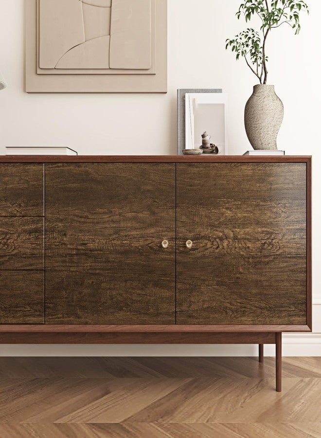 WESTICK Wood Contact Paper Peel and Stick Wallpaper Wood Vinyl Wrap Distressed Wood Grain Contact Paper for Countertops Waterproof Wood Wall Paper for Bedroom Kitchen Cabinet Shelf Liner 80x15.75 in - Image 4