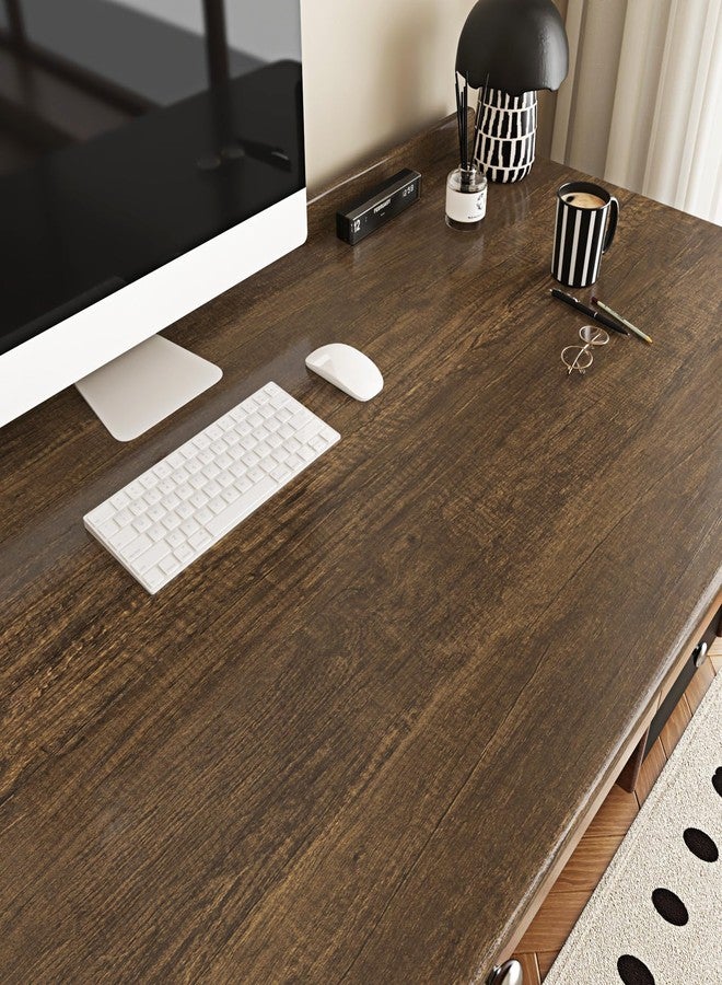 WESTICK Wood Contact Paper Peel and Stick Wallpaper Wood Vinyl Wrap Distressed Wood Grain Contact Paper for Countertops Waterproof Wood Wall Paper for Bedroom Kitchen Cabinet Shelf Liner 80x15.75 in - Image 3