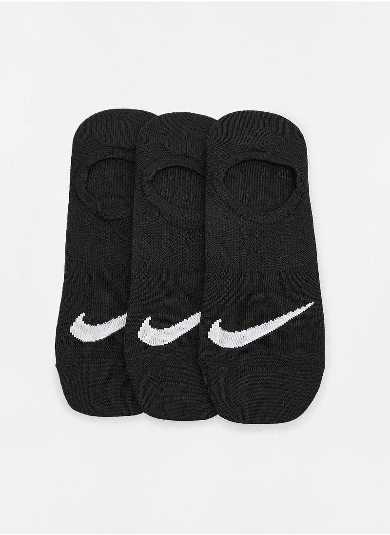 Nike Everyday Plus Lightweight Footie Socks (Pack of 3)