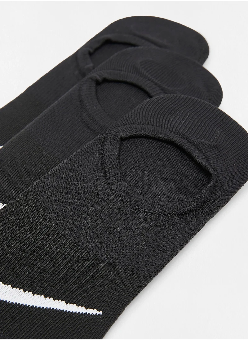 Nike Everyday Plus Lightweight Footie Socks (Pack of 3)