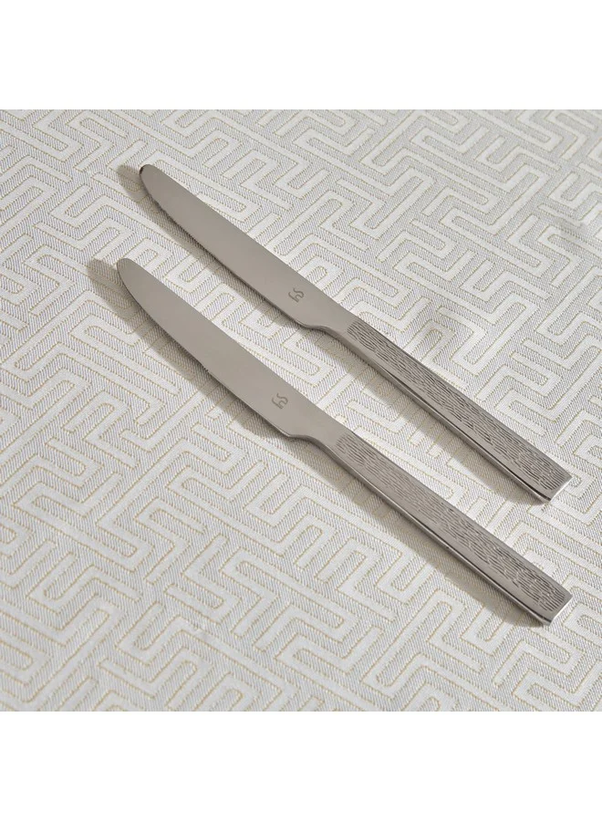 Home Box New Jersey 2-Piece Dinner Knives Set 21 x 0.6 x 2 cm