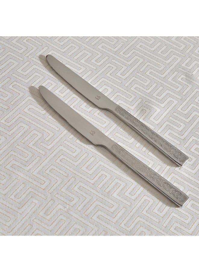 Home Box New Jersey 2-Piece Dinner Knives Set 21 x 0.6 x 2 cm - Image 1