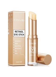 Retinol Eye Stick With Collagen, Hyaluronic Acid For Dark Circle, Wrinkles In 3-4 Weeks, Under Eye Cream Anti Aging, For Puffiness And Bags Reduces Fine Lines