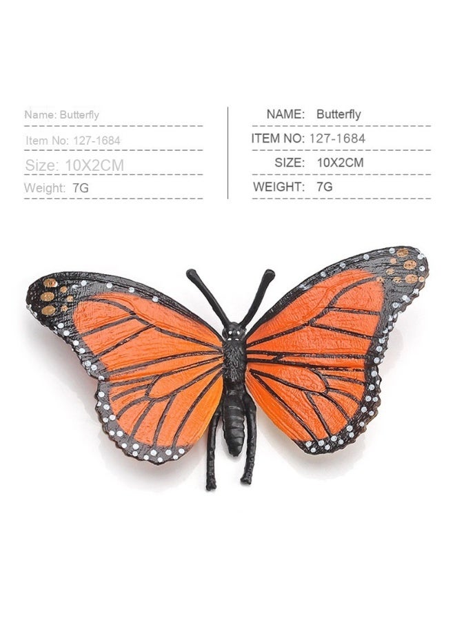 نيبمينينت نموذج حيوانات تعليمي للأطفال - مجسمات لمحاكاة الفراشات والطائرات الورقية والحشرات بتصميم رائع