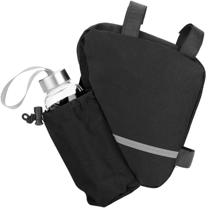 woobles Bicycle Frame Bag, Bicycle Repair Kits Tools Bag Bike Rack Triangle Water Bottle Kettle Bags - Image 4
