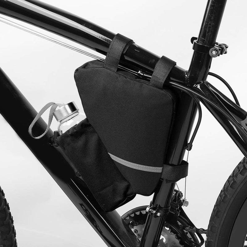 woobles Bicycle Frame Bag, Bicycle Repair Kits Tools Bag Bike Rack Triangle Water Bottle Kettle Bags - Image 1