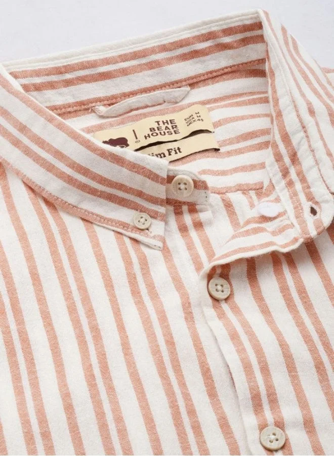 THE BEAR HOUSE  Men's Shirt for Casual and Formal Wear | Classic Button-Down Style for Office, Daily Use, Travel, Events & All-Season Outfits | Versatile & Stylish Wardrobe Essential for Every Occasion for Men | Best Price UAE