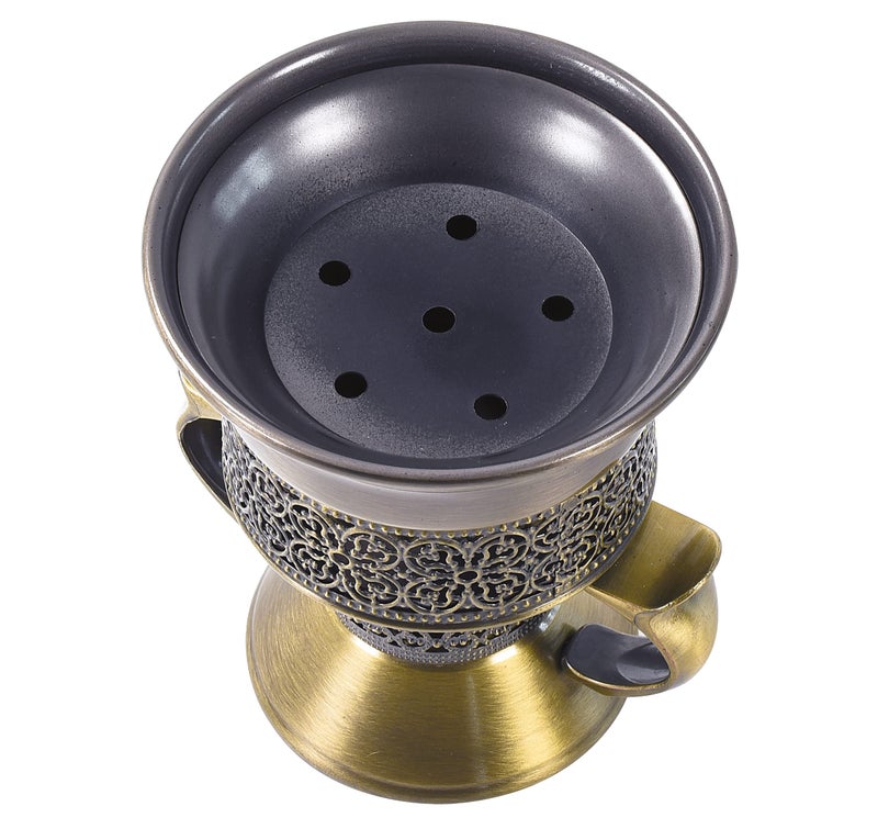 HOCUROAY Frankincense Resin Incense Burner, Incense Censer, Bakhoor Burner, Charcoal Incense Burner, Incense Burner with Handle Tongs for Yoga, Spa Aromatherapy - Image 3