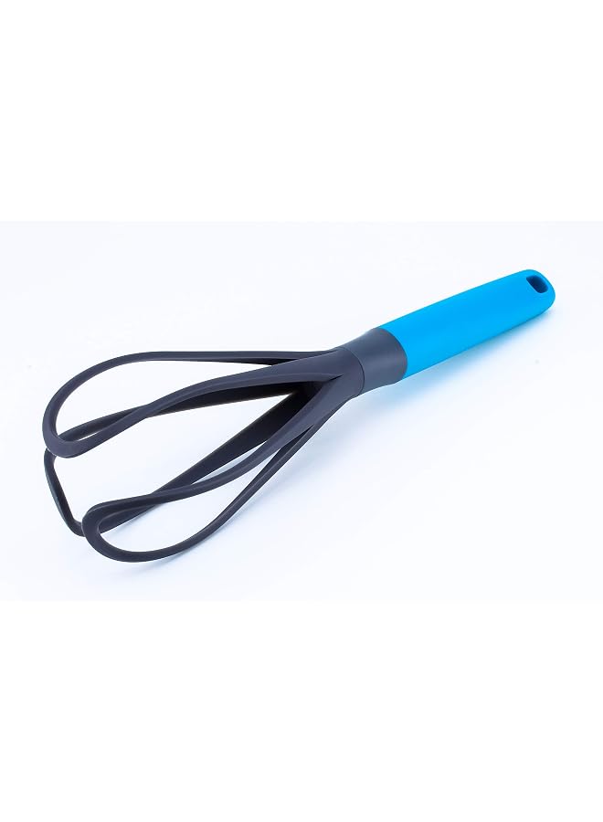 Nylon Whisk with Blue PolyPropylene Handle - AL0201-BL