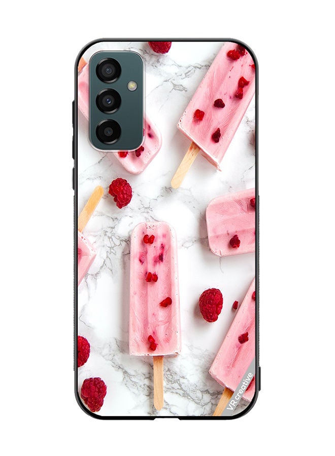VR CREATIVE Protective Case Cover For Samsung Galaxy M23 Gulabi Iceream Design Multicolour - Image 1