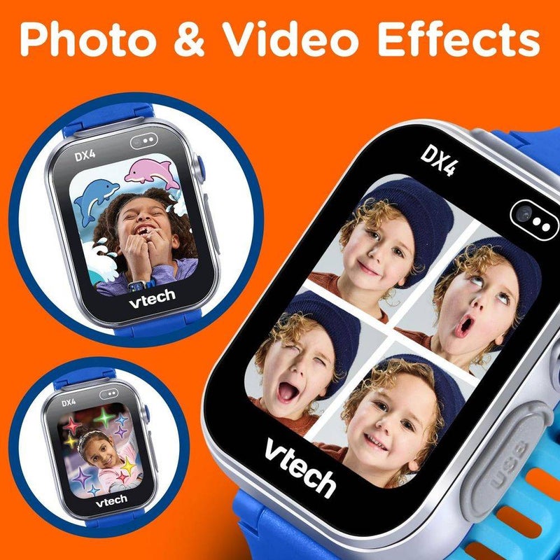vtech ساعة VTech KidiZoom DX4 الذكية (زرقاء) - Image 4
