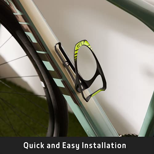 N1 N+1 Carbon Fiber Lightweight Bike Water Bottle Holder- Bicycle Bottle Cage with Integrated Tire Levers and Steel Bolts for MTB, Road Bikes, and Mountain Bikes - Image 5